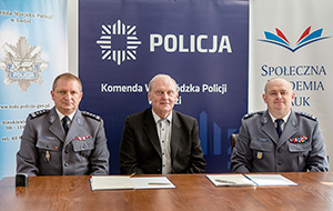 Porozumienie o współpracy z KWP w Łodzi oraz KMP w Łodzi